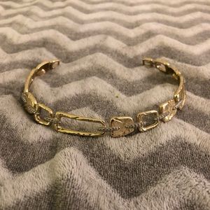 Alexis Bittar Gold Chain Choker Necklace Cuff